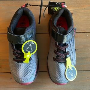 Size 13 Boys light up athletic shoes. Never been worn